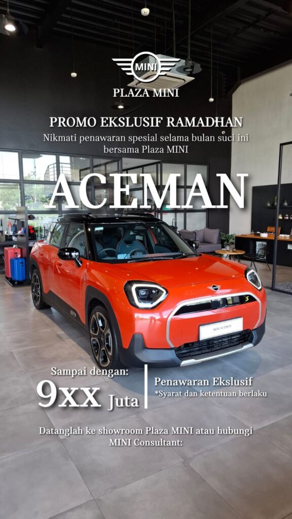 Promo Eksklusif Ramadhan MINI Aceman, MINI Aceman, Promo Ramadhan MINI Cooper